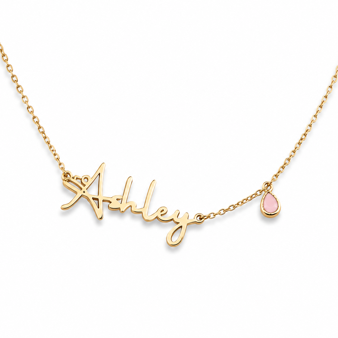 Name with Enamel Drop