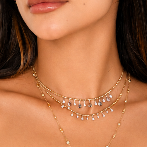 Sapphire Pear Drops