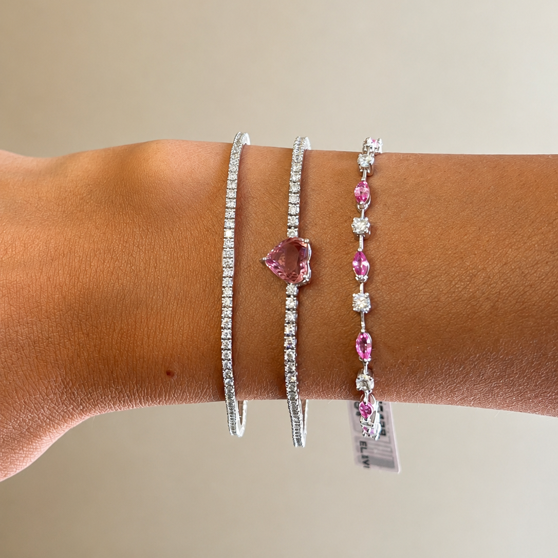 Sapphire and Diamond Bracelet