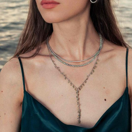 Peridot Beads Necklace