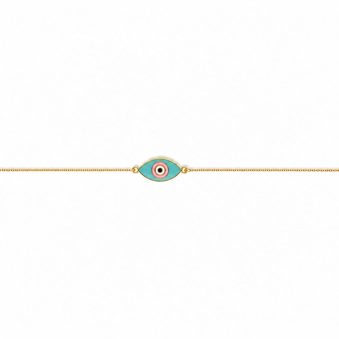 Enamel-Eye Bracelet