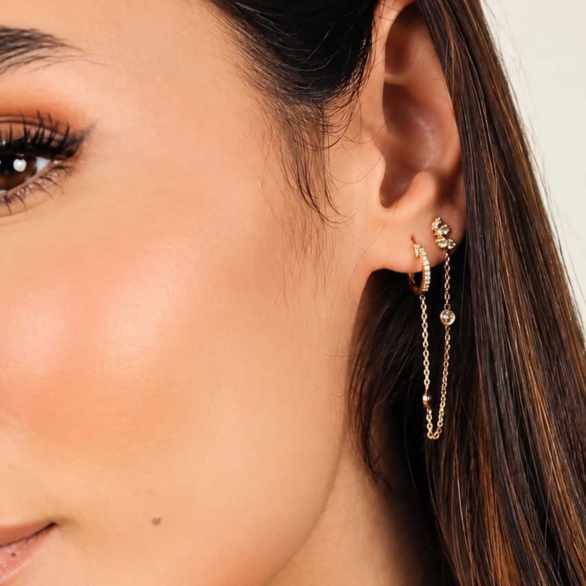Double Side Loop Earrings
