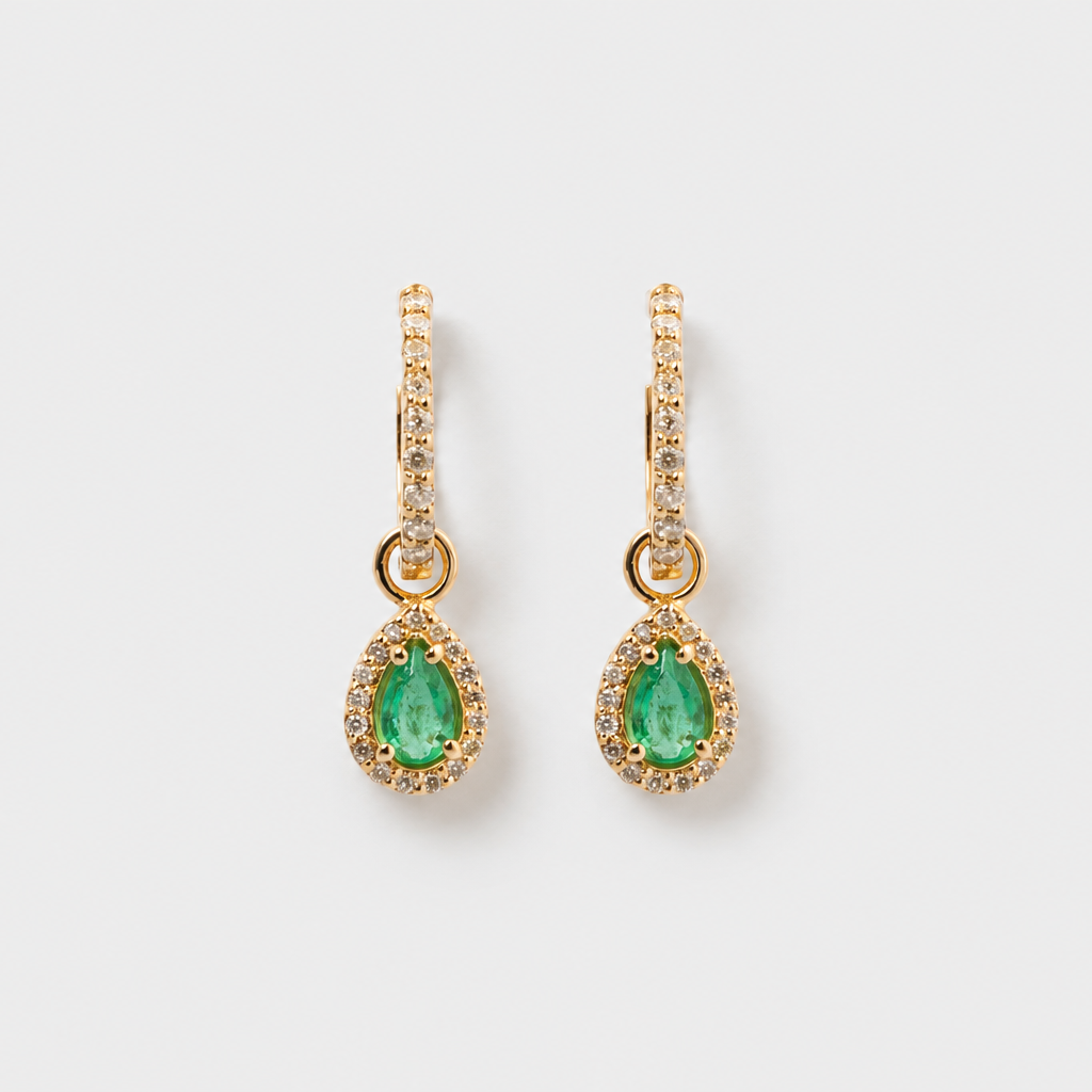 Hoop x Emerald Drop