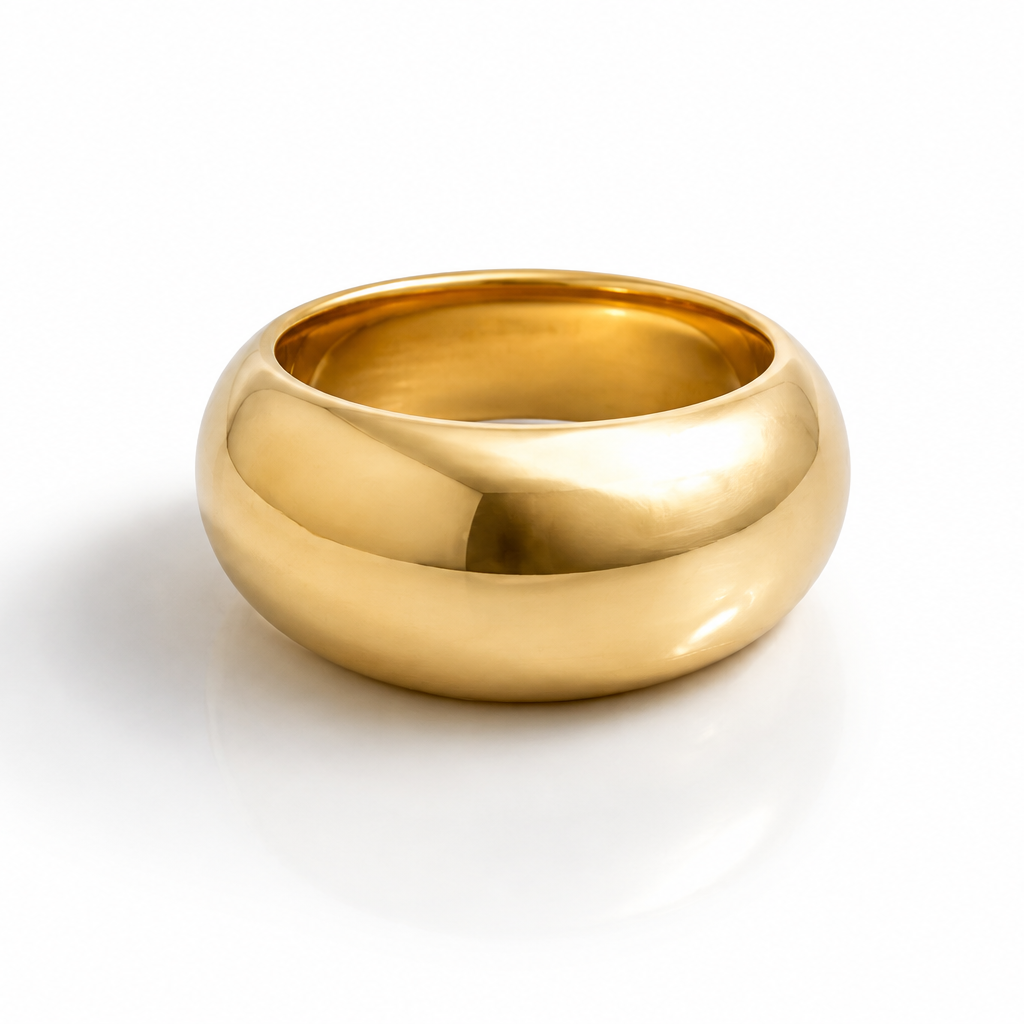 Dome Gold Ring