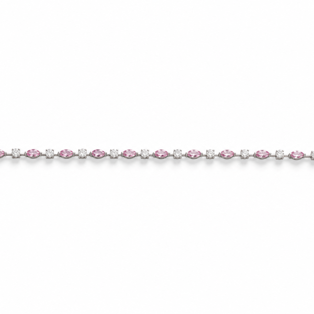 Sapphire and Diamond Bracelet