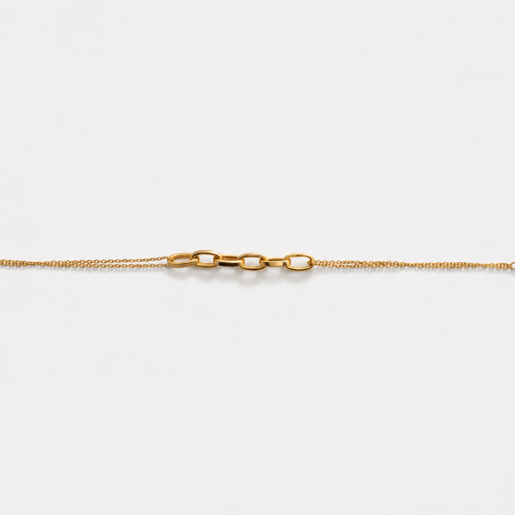 Mini Cube Chain Bracelet