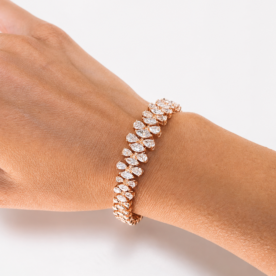 Rose Gold Big Eternity Bangle