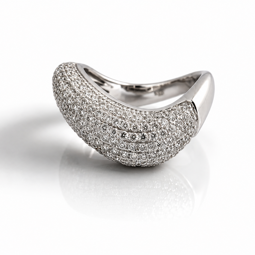 Diamond Pave Wave