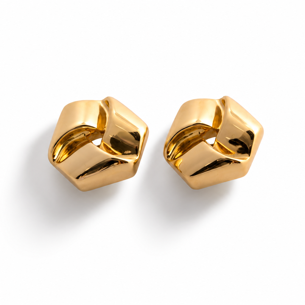 Chunky Gold Earrings