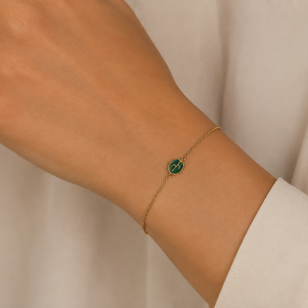Cactus Enamel Bracelet