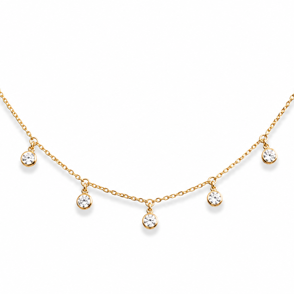 5-Diamond Necklace