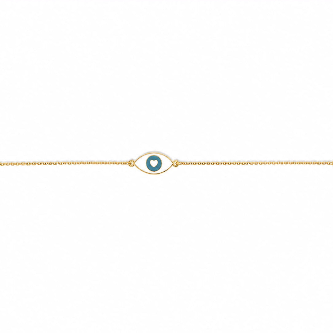 Enamel-Eye Bracelet
