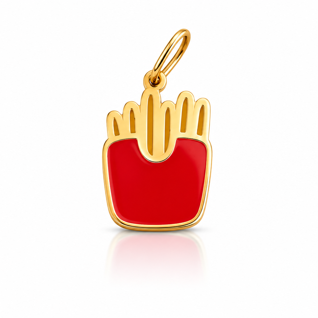 French Fries Charm